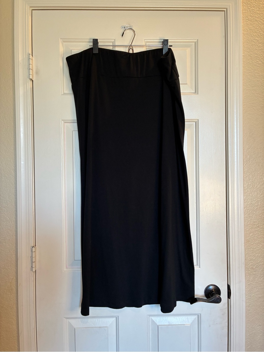 Pure Energy Black Maxi Skirt